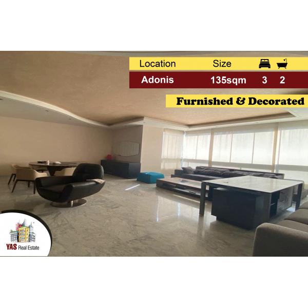 Adonis 135m2 | Furnished & Decorated | Prime Location | Catch | PA |