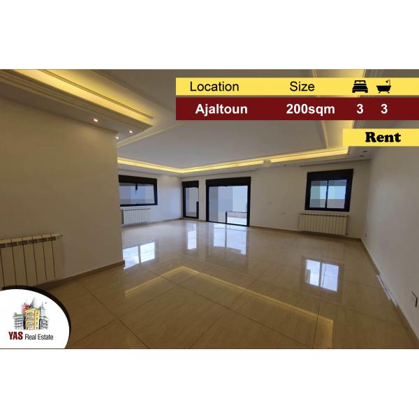 Ajaltoun 200m2 | Rent | Prime Location | Quiet Street | KH |