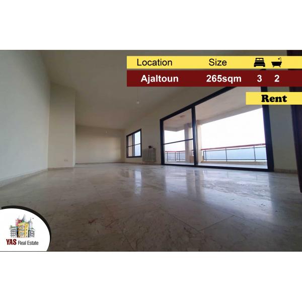 Ajaltoun 265m2 | Terrace | Rent |Mountain View | Well Lighted | KH IV