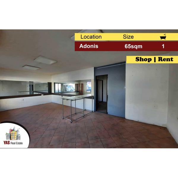 Adonis 65m2 | Shop For Rent | Prime Location | Well Maintained | CHN |