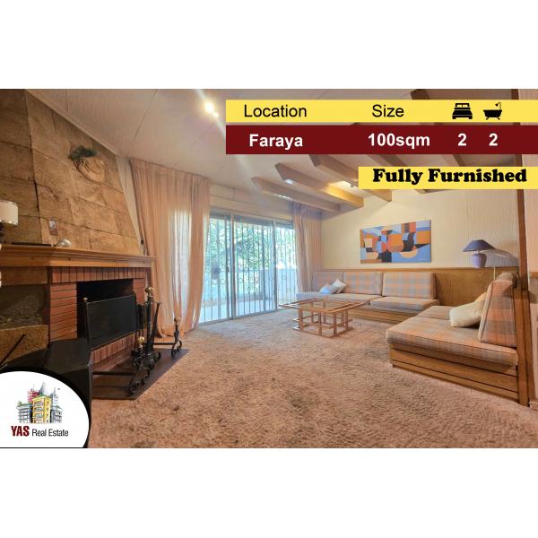 Faraya 100m2 | 35m2 Terrace | Fully Furnished | Chalet | DA |