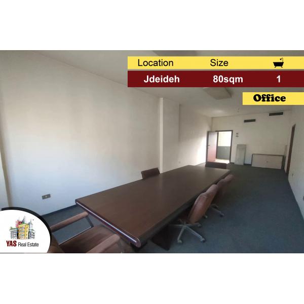 Jdeideh 80m2 | Office | Prime Location | Active Street | AA |