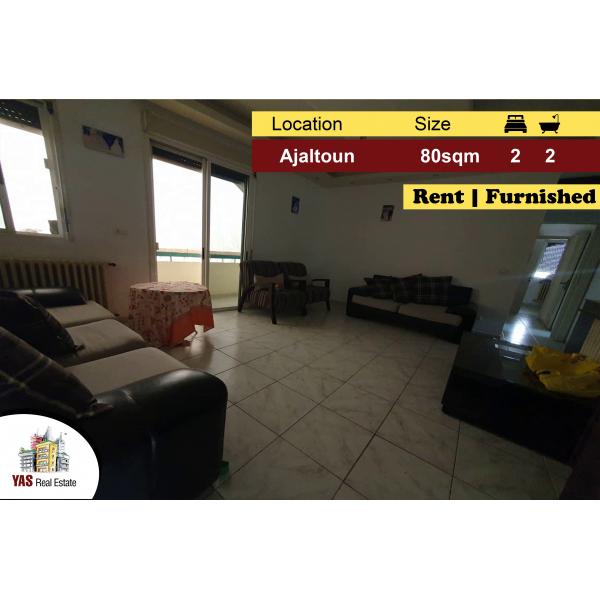 Ajaltoun 80m2 | Apartment Furnished | Rent | Smart Dimensions | KH |