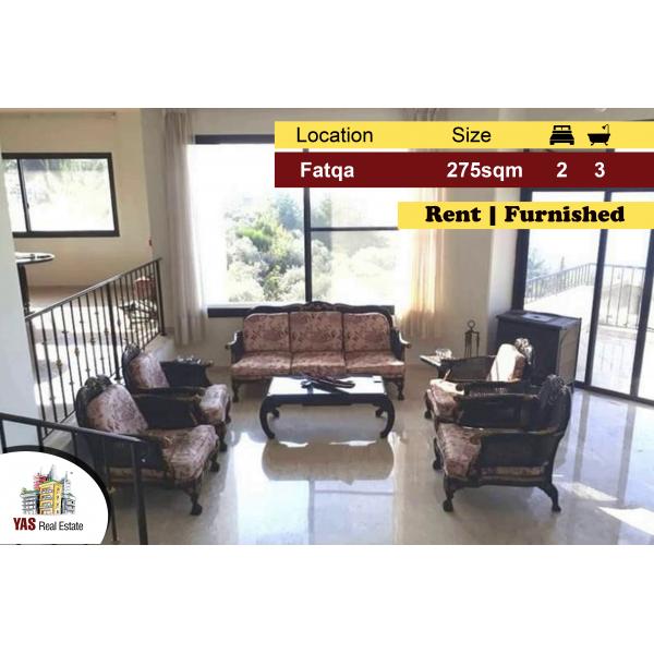 Fatqa 275m2 | Rent | Furnished | Prime Location | View | RA |