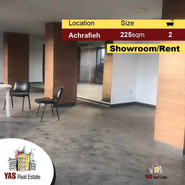 Achrafieh 225m2 | Showroom | 2 Floors | Prime Area | Rent | MO |