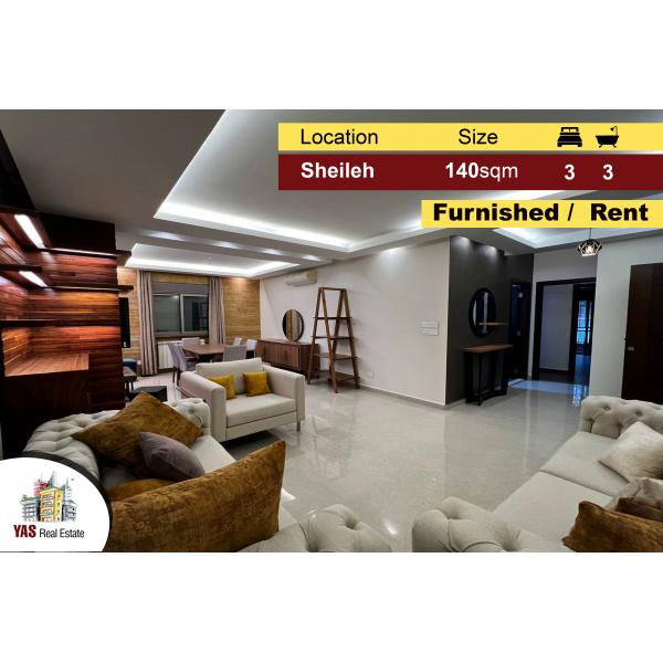 Sheileh 140m2 | Rent | Furnished | High-end | Catch | KS