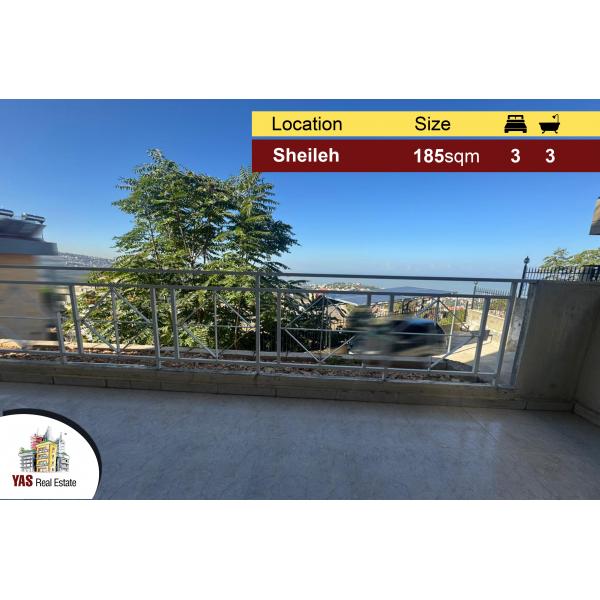 Sheileh 185m2 | Excellent Condition | Panoramic View |Luxurious |Catch