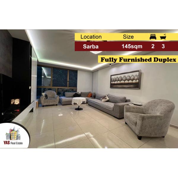 Sarba 145m2 | Furnished Duplex | Decorated | Calm Street | EH |