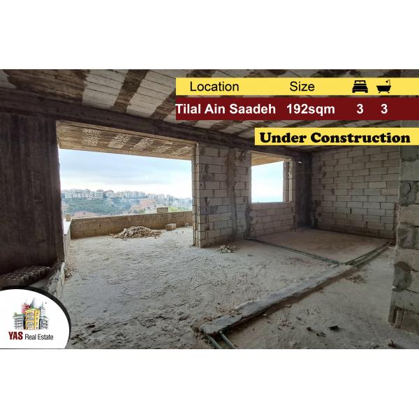 Tilal Ain Saadeh 192m2 | Under Construction | Open View | AMK |