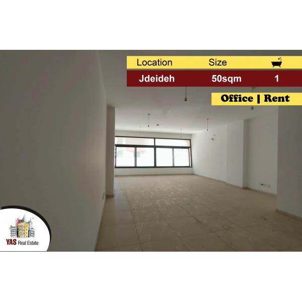 Jdeideh 50m2 | Rent | Open Space Office | Greenery Street | AA |