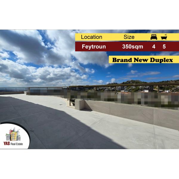 Feytroun 350m2 | Brand New | Duplex | Astonishing View | Catch | DA |