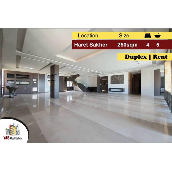 Haret Sakher 250m2 | Duplex For Rent | Generous dimensions | IV |