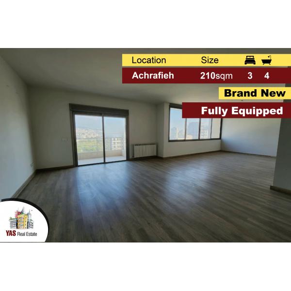 Achrafieh 210m2 | Brand New | High-End | Open View | Gym | AC |