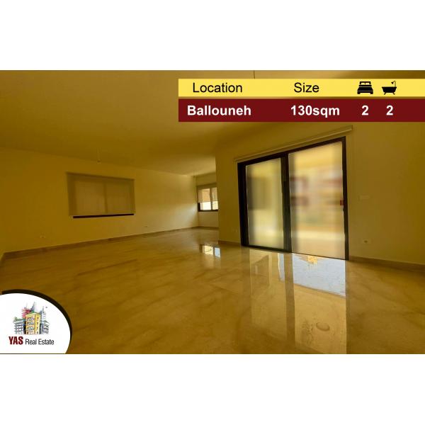 Ballouneh 130m2 | New | Luxury | Prime Location | Quiet Street | KS |