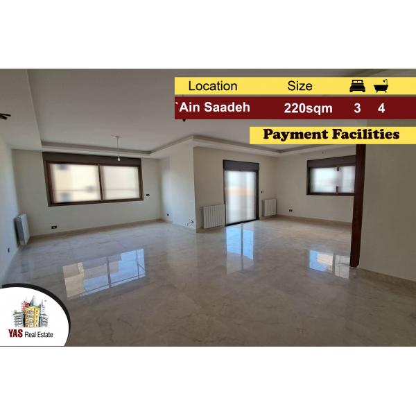 Ain Saadeh 220m2 | Payment Facilities | Calm Area | AMK |