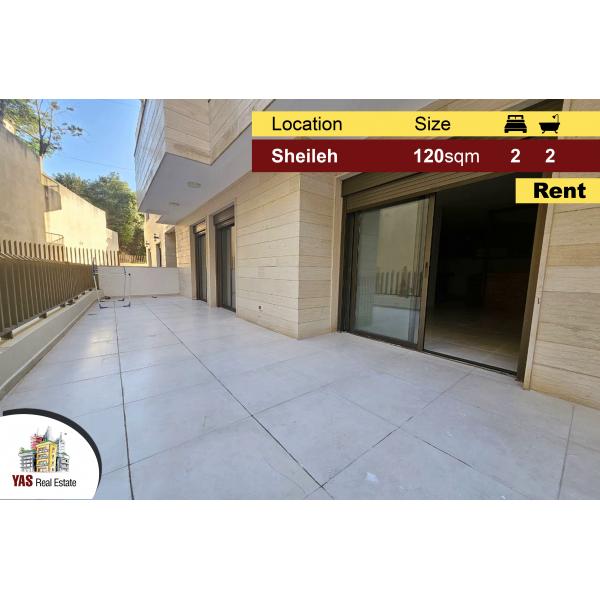 Sheileh 120m2 | 25m2 terrace | View | Rent | Quiet Street | KS |