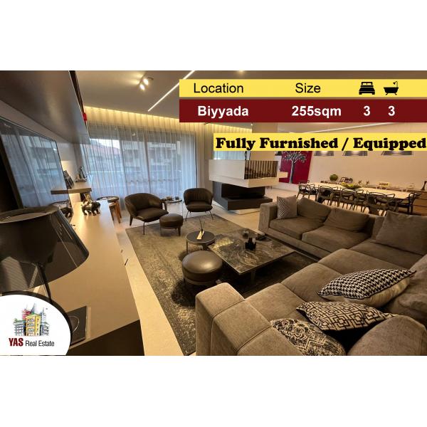Biyyada 255m2 | Furnished/Equipped | Decorated | Calm Area | PA |