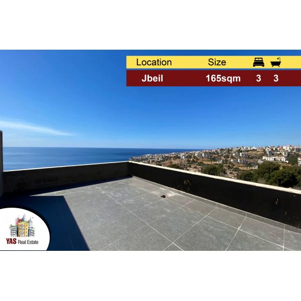 Jbeil 165m2 | Terrace | Well Lighted | Astonishing View | RA |