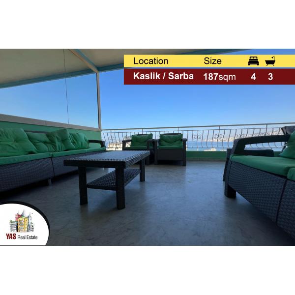 Kaslik 187m2 | Super Luxury | Panoramic View | Prime Area | EH |