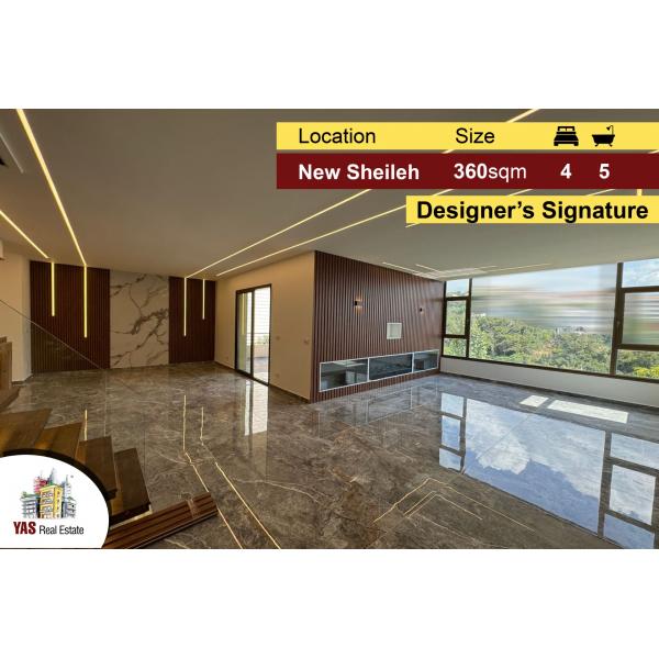 New Sheileh 360m2 | Duplex | Designer’s Signature | Brand New |
