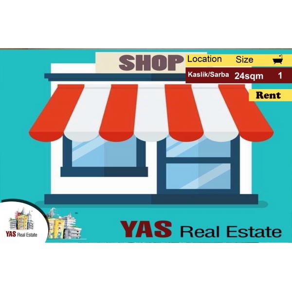 Kaslik/Sarba 24m2 | Shop | Rent | Perfect Investment | EH |
