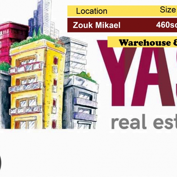 Zouk Mikael 460m2 | Warehouse | Prime Location | Perfect Investment|EH