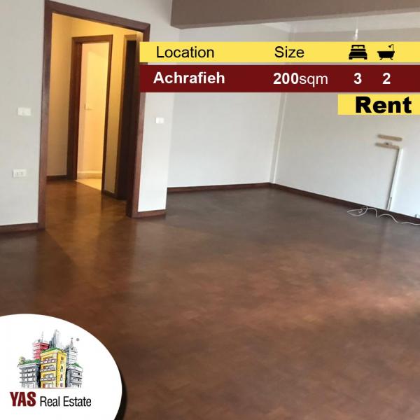 Achrafieh 200m2 | Well Maintained | Rent | Prime Location | MO |