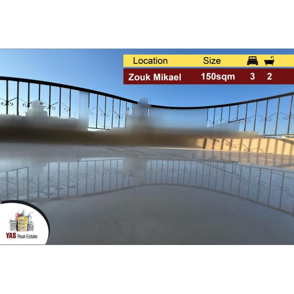 Zouk Mikael 150m2 | New | Open View | Classy Area | Prime Location |EH