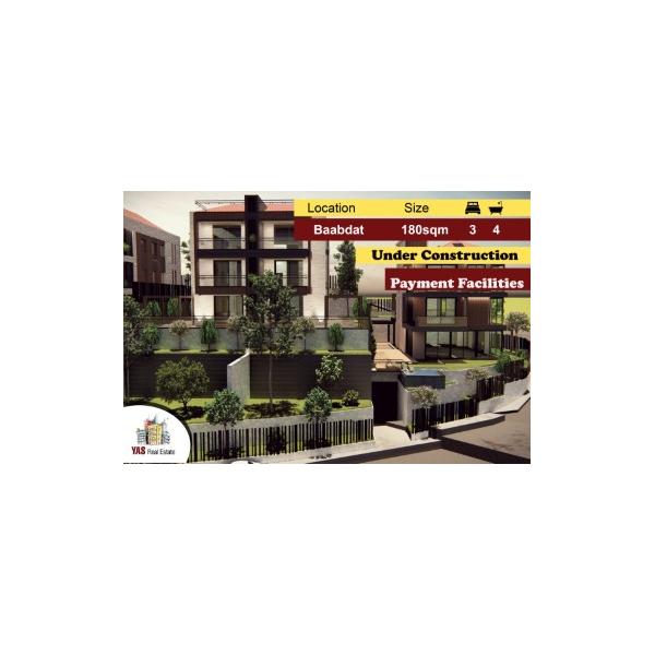 Baabdat 180m2 | Under Construction | Quiet Area | High End | AMK |