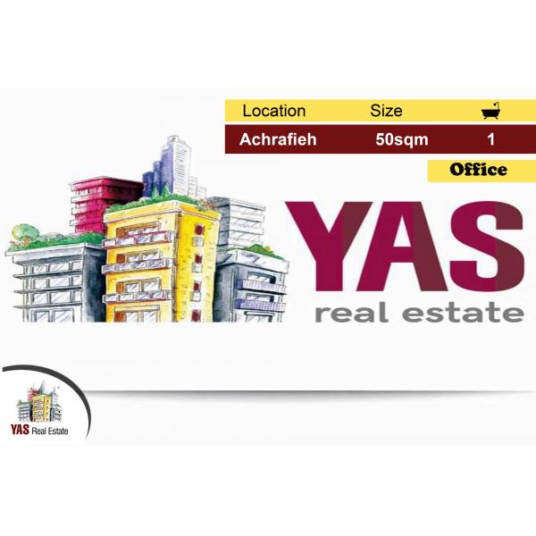 Achrafieh 50m2 | Office | Need Renovation | Prime Location | AA/AC