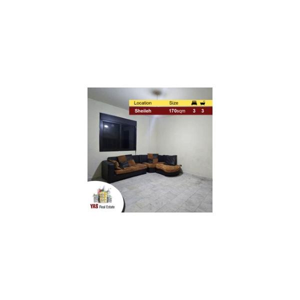 Sheileh 170m2 | Well Maintained | Prime Location | Open View | TO |