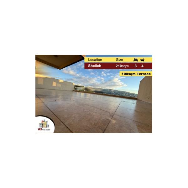 Sheileh 210m2 | 100m2 Terrace | Panoramic View | Luxury |