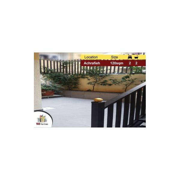 Achrafieh 120m2 | Renovated | Terrace | Prime Location | PA |