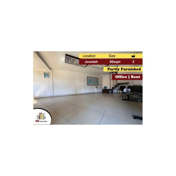 Jounieh 60m2 | Two Floors | Office | Equipped | Prime Location | EH |