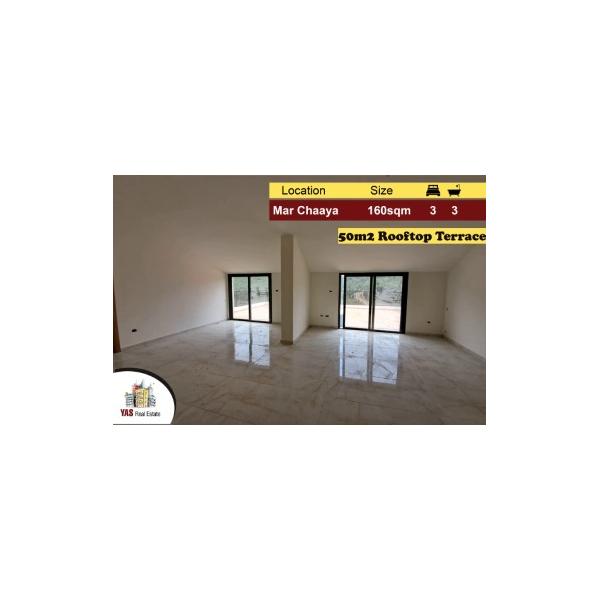Mar Chaaya 160m2 | 50m2 Terrace | Brand New | Private Street | AMK |
