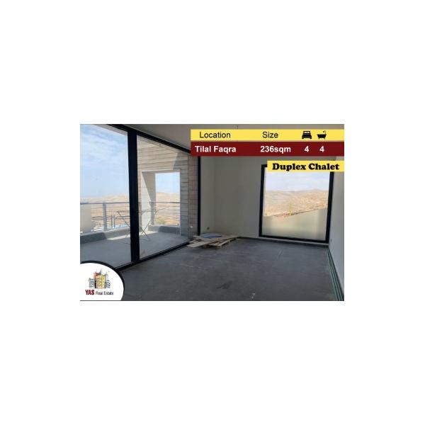 tilal faqra 236m2 425k patrick duplex chalet