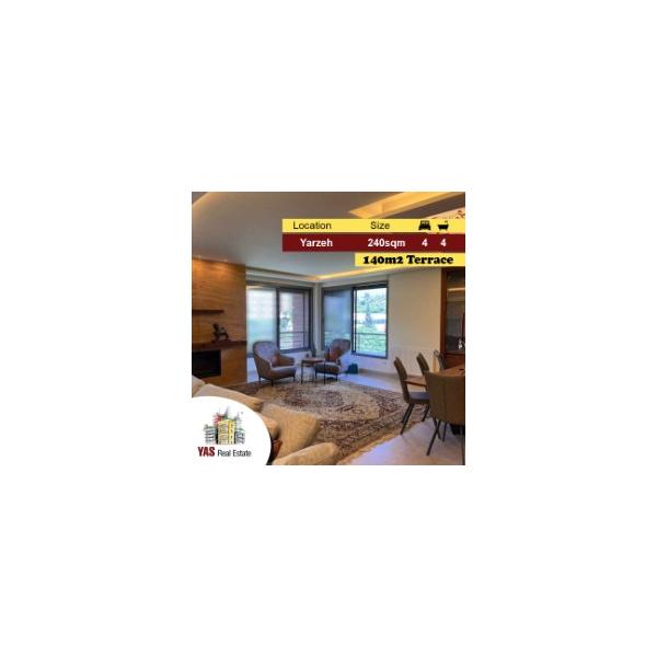 Yarzeh 240m2 | 140m2 Terrace | High End | Ultra Prime Location | PA |