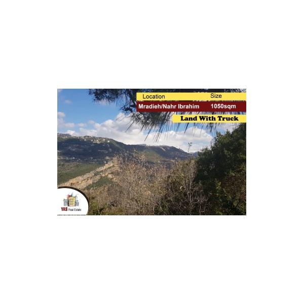 Mradieh 1050m2 | Land || Coefficient 25/50 | Perfect Investment | AC