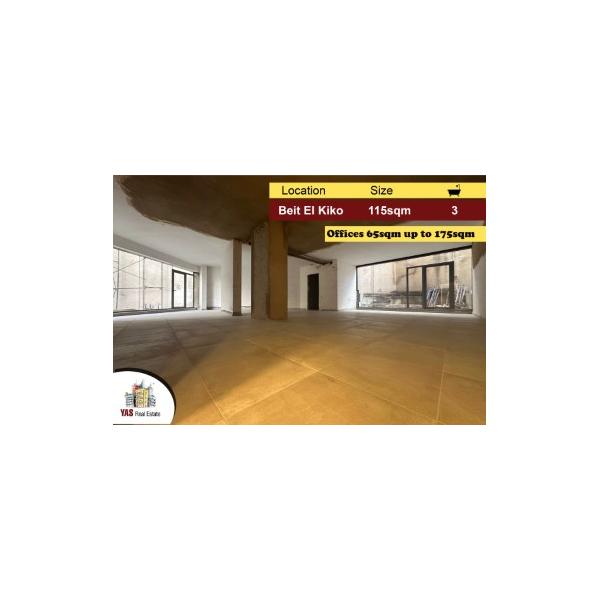 Beit El Kiko 115m2 | 146m2 Terrace | Office | Core & Shell | Catch| KR