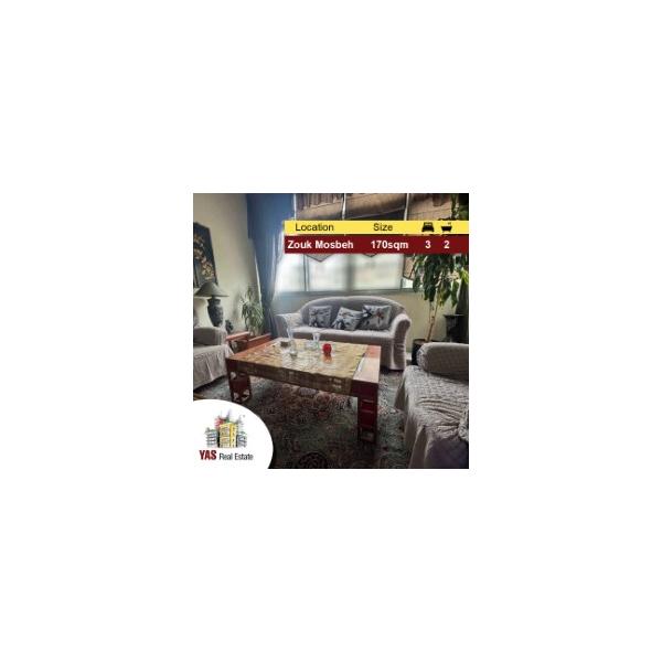 Zouk Mosbeh 170m2 | Prime Location | Quiet Street | Well Lighted | EL