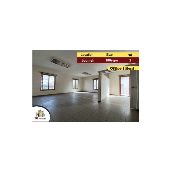 Jounieh 180m2 | Office | Rent | Prime Location | Perfect Investment|IV