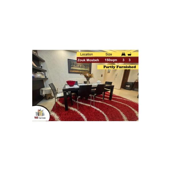Zouk Mosbeh 150m2 | Partly Furnished | Mountain View | Catch | EL |