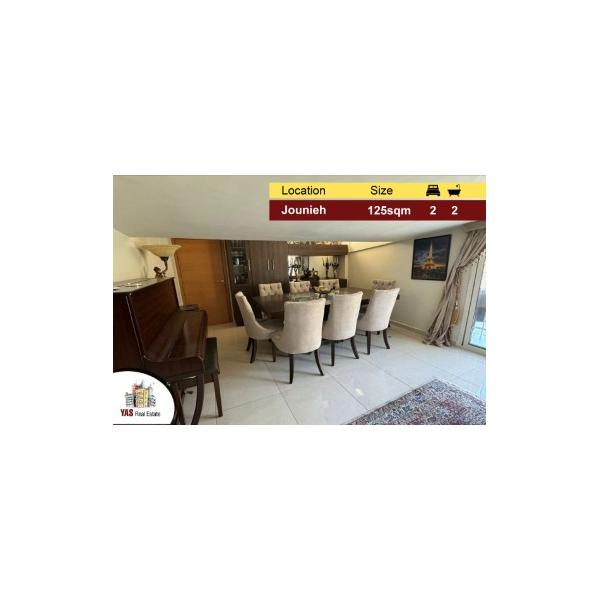 Jounieh 125m2 | Calm Street | Prime Location | Modern | EH |