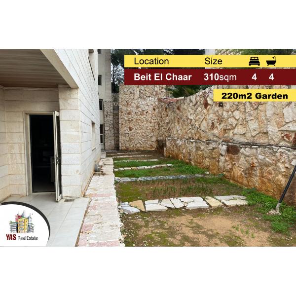Beit El Chaar 310m2 | 220m2 Garden | Brand New | Unique Property | KR