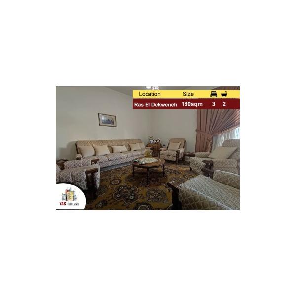 Ras El Dekweneh 180m2 | Well Maintained | View | Dead End Street | AA