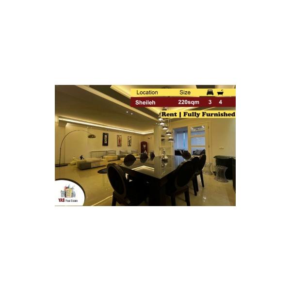 Sheileh 220m2 | Rent | Furnished | Modern | Generous Dimensions | KE |