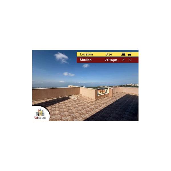 Sheileh 215m2 | 200m2 Rooftop Terrace | Astonishing View | Unique | AC
