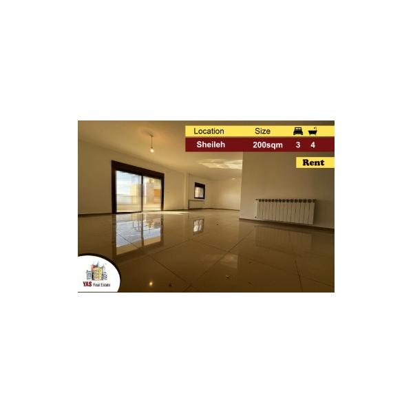 Sheileh 200m2 | Rent | New | Upgraded | Private Street | KS |