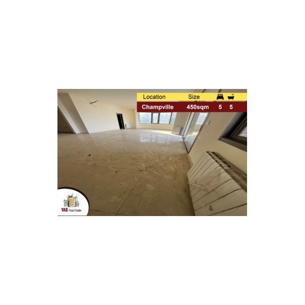Champville 450m2 New | Sea View | Prime Location | Catch | PA |