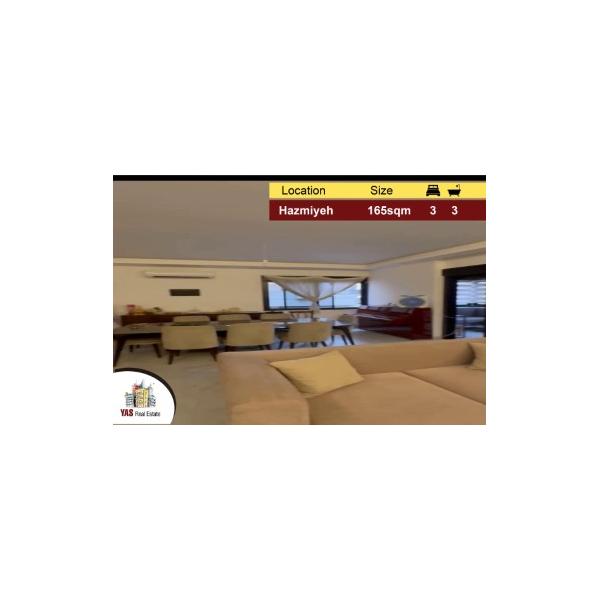 Hazmiyeh/New Mar Takla 165m2 | Quiet Area | Well Maintained | PA |